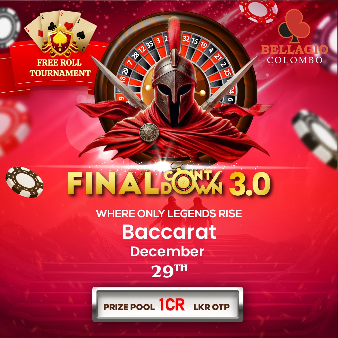 Final countdown 3.0 Baccarat